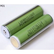 Литиевый аккмулятор LG INR18650 MJ1 3500 мАч внешний вид корпуса и контакта