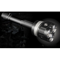 Niteye EYE25 мощный поисковый фонарь в черном алюминиевом корпусе