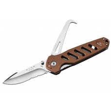 Нож Buck Crosslock Hoofpick для тяжелых работ в современном дизайне клинка и рукояти