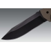 Фиксированный клинок ножа Cold Steel AK-47 Field Knife напоминает форму клинка штык-ножа