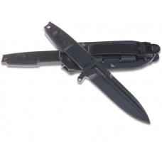 Тактический нож с черным покрытием