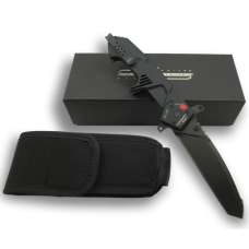 Складной нож Extrema Ratio MF3 Ingredior T черного цвета с индикатором раскрытия и клинком формы танто
