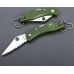 Нож с зеленой рукоятью Ganzo G623S