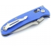 Голубой корпус из пластика ножа Ganzo G704
