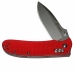 Красная рукоять ножа Ganzo G704