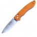 Оранжевая рукоять ножа Ganzo G740