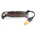 Нож Ganzo G741-2WD1-WS с деревянной рукоятью