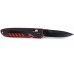 Черно-красная рукоять ножа G746-3-RB