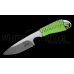 Нож с фиксированным клинком Backpacker с зеленой рукоятью