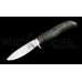 Нож с фиксированным клинком White River Black Micarta Drop Point