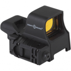 Коллиматорный прицел Sightmark Ultra Dual Shot QD Reflex Sight в черном металлическом корпусе